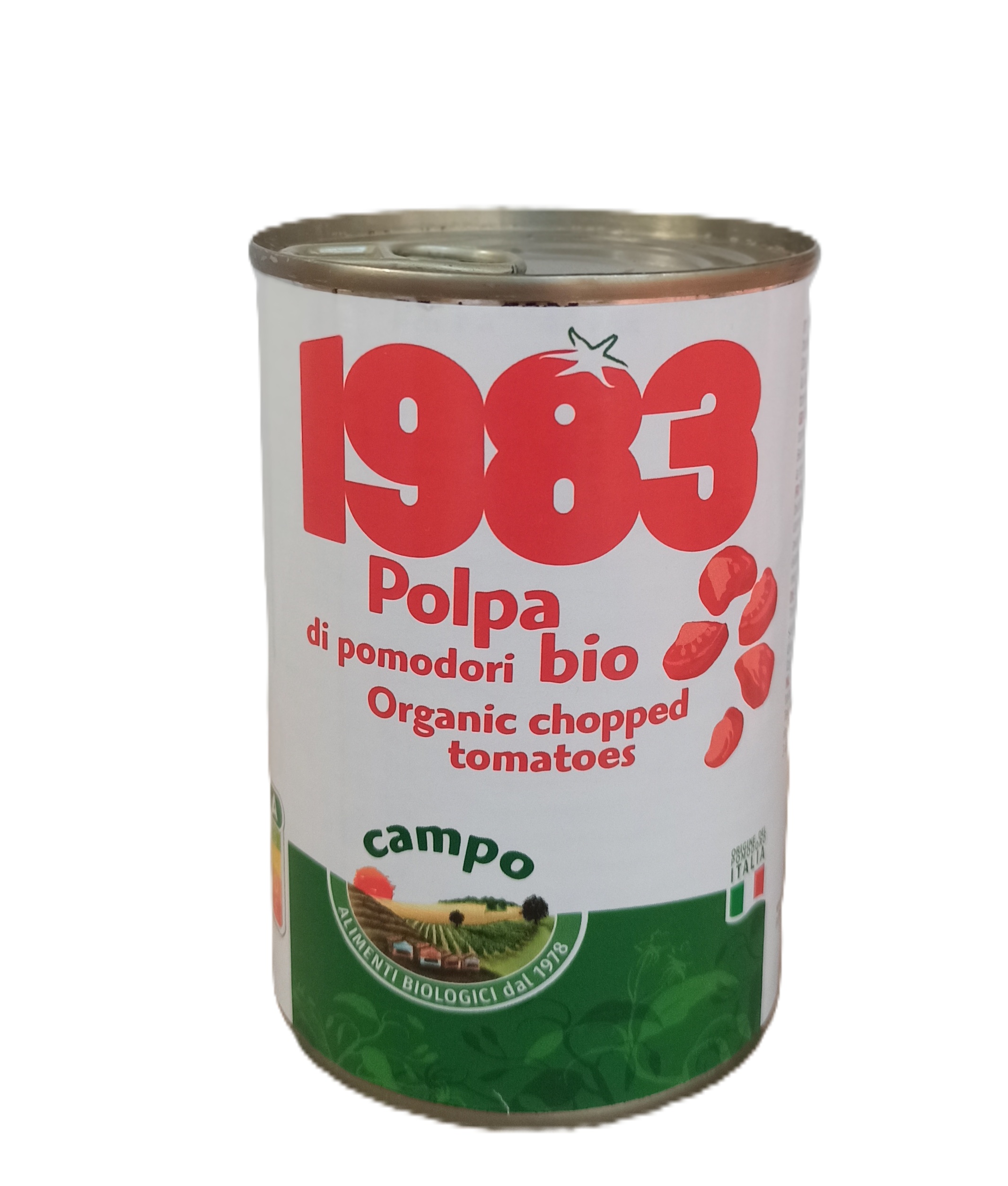 Campo Gehakte tomaten bio 400g