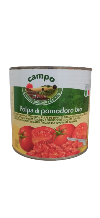 Campo Gehakte tomaten bio 2.5kg