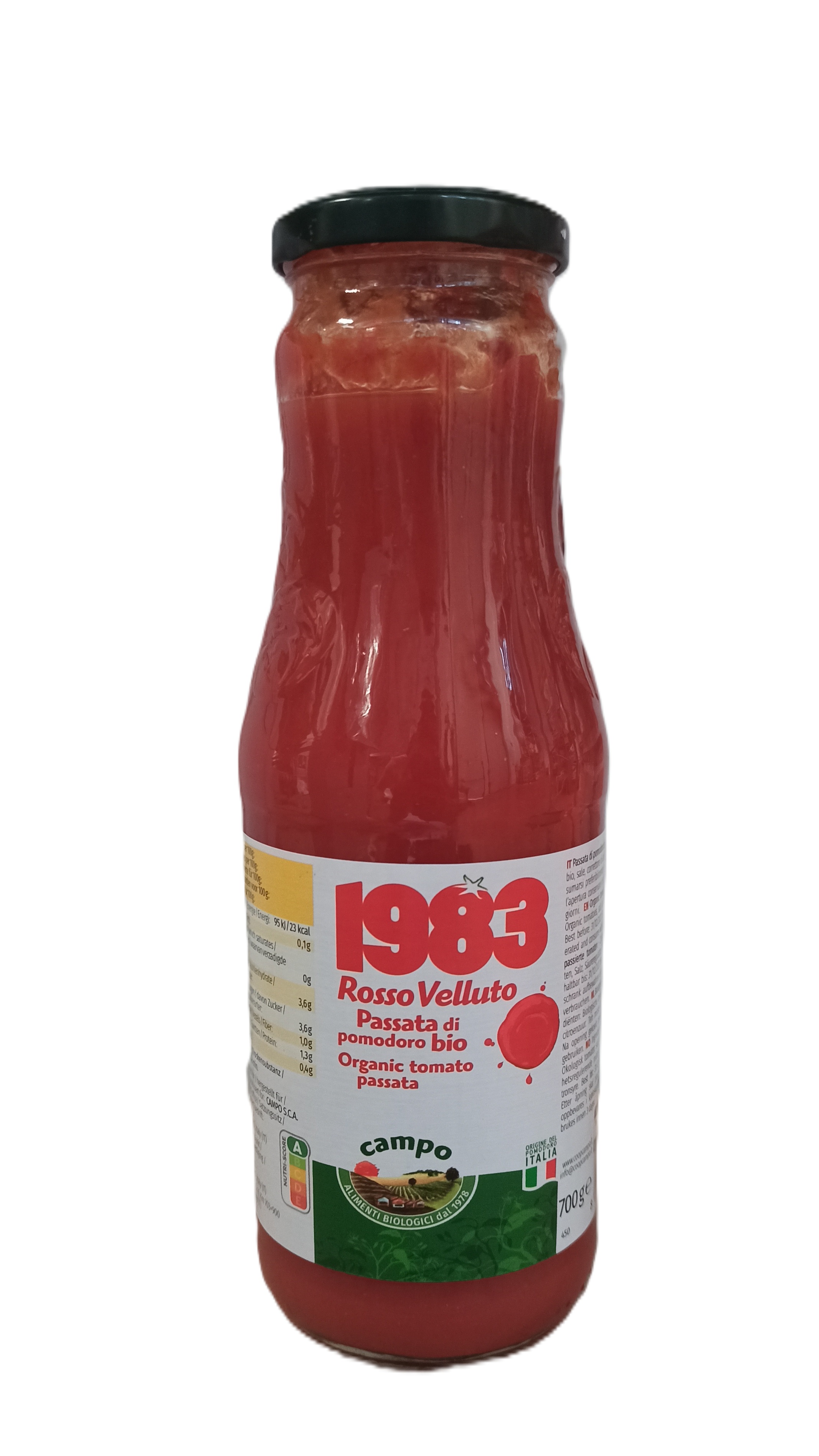 Campo Passata Rosso velluto bio 700g