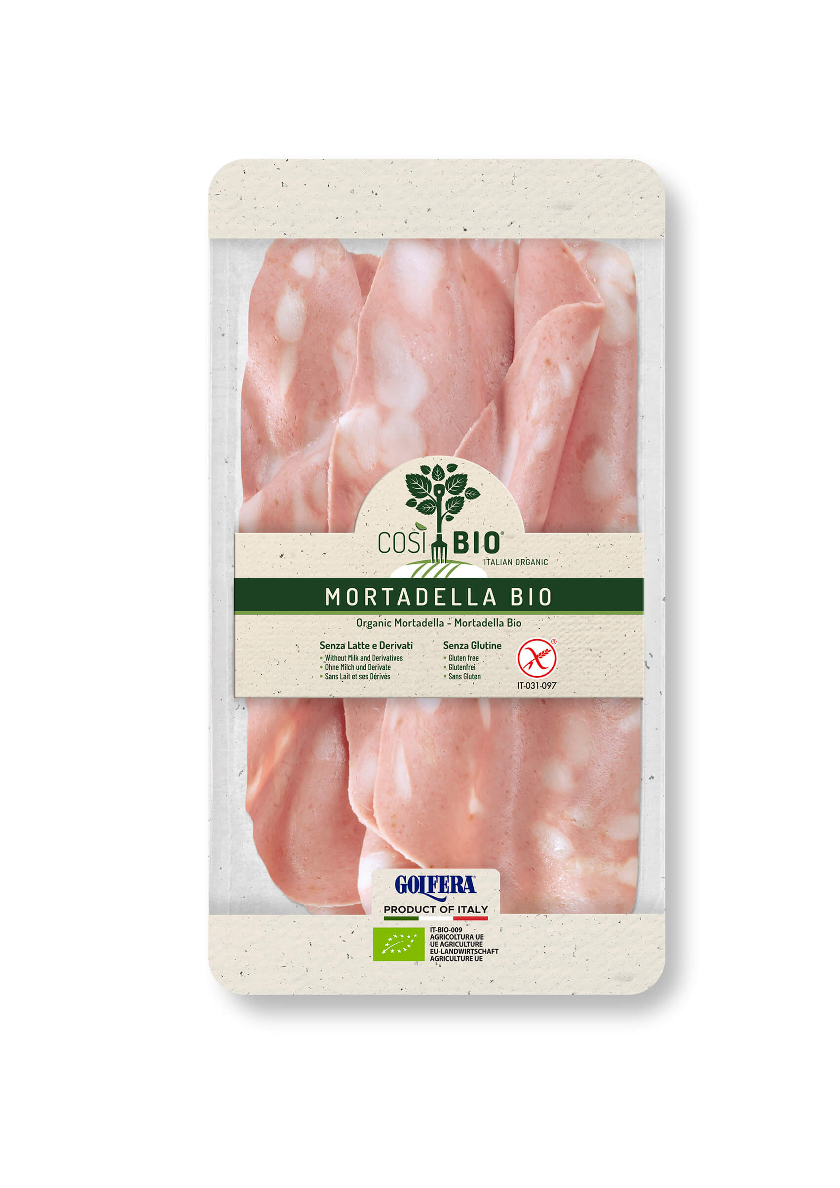 Cosi Bio Mortadella sneetjes bio 80g
