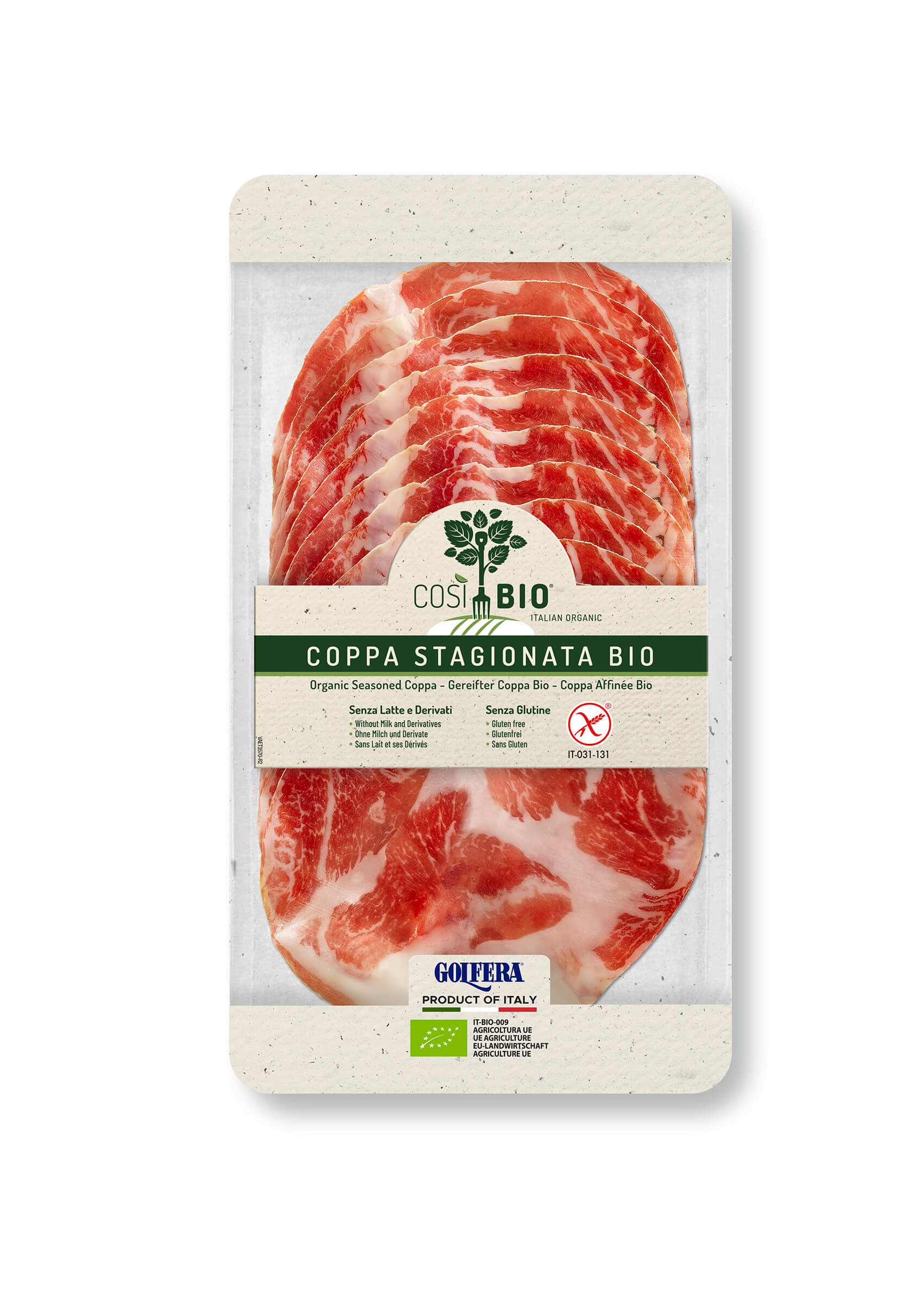Cosi Bio Coppa sneetjes bio 80g