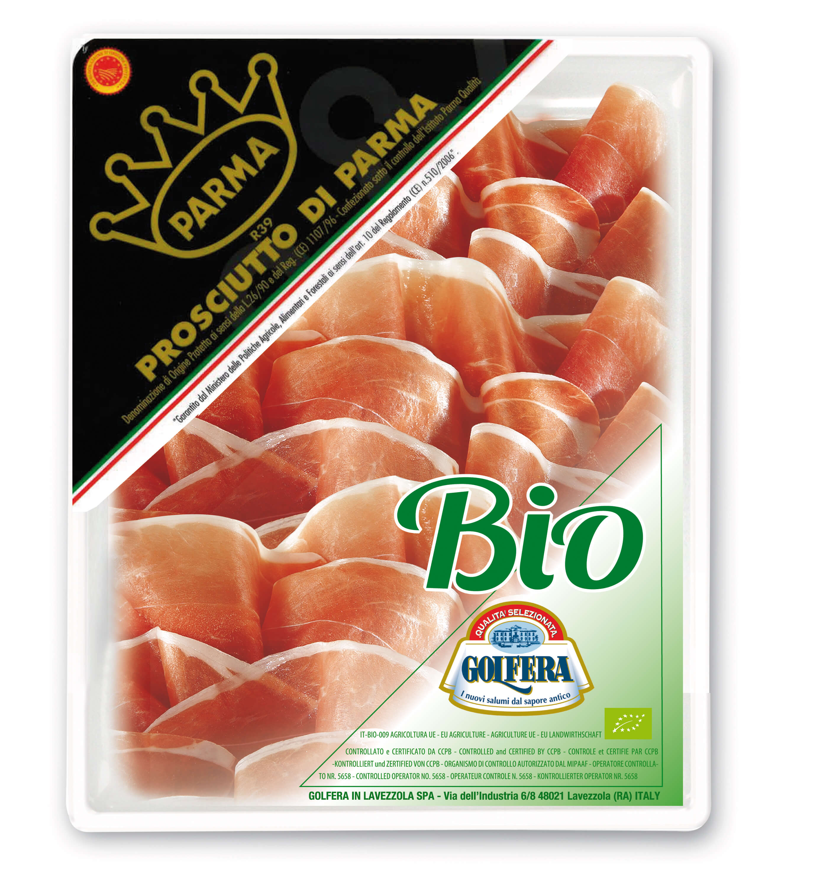 Cosi Bio Parmaham sneetjes bio 70g