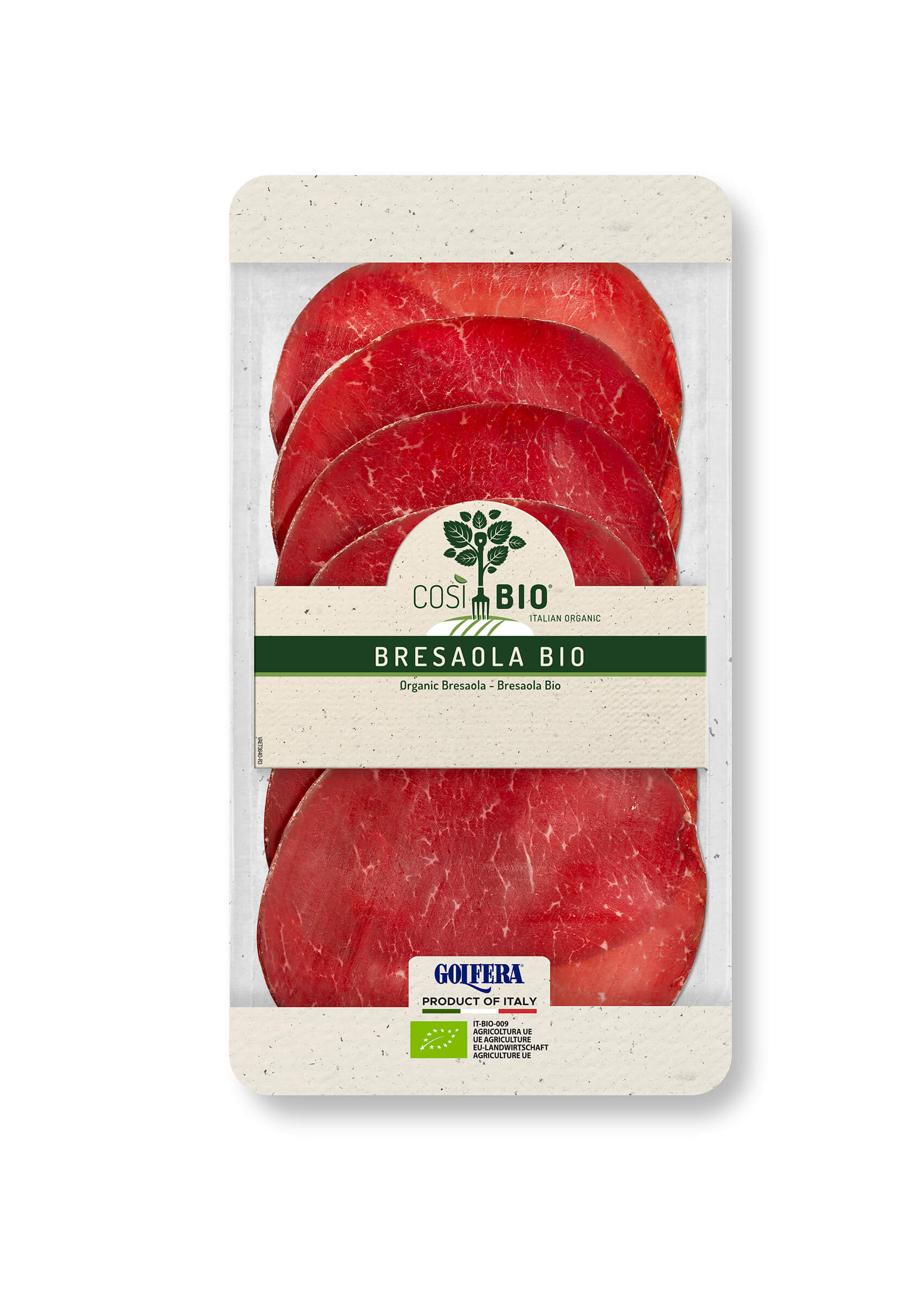 Cosi Bio Bresaola sneetjes bio 80g
