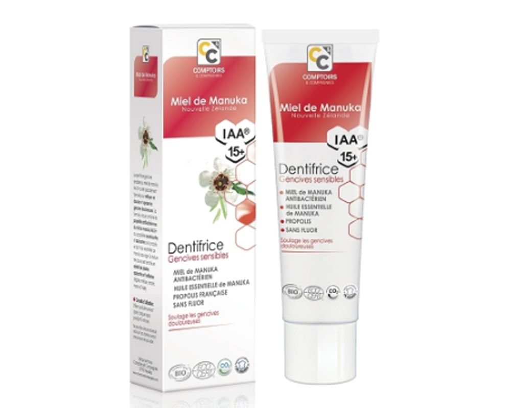 Comptoirs & Compagnies Tandpasta voor gevoelig tandvlees bio met manuka honing IAA®15+ 75ml