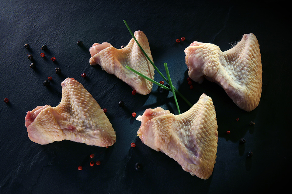 Coq des Prés Kip hele vleugels bio 490g(5st)