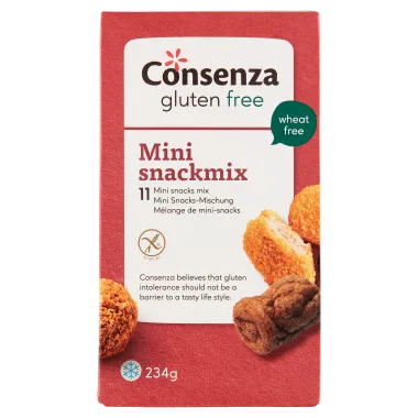 Consenza Mini snackmix glutenvrij 234g