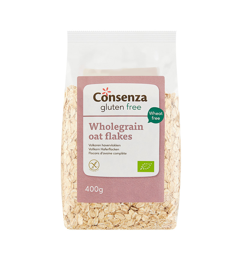 Consenza Havervlokken glutenvrij bio 400g