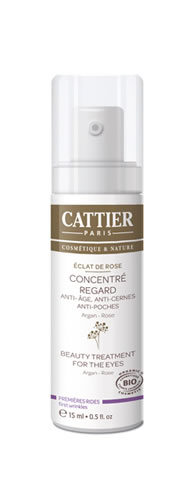 Cattier Geconc. oogcreme anti-age/anti-wallen 15ml