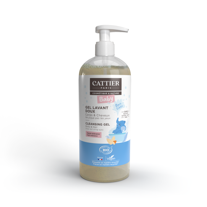 Cattier Baby reinigings gel zeepvrij 500ml