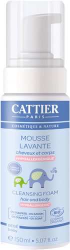 Cattier Baby reinigende mousse 150ml