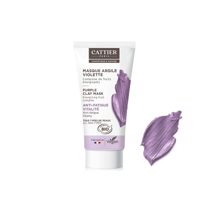 Cattier Mini masker violet klei 30ml