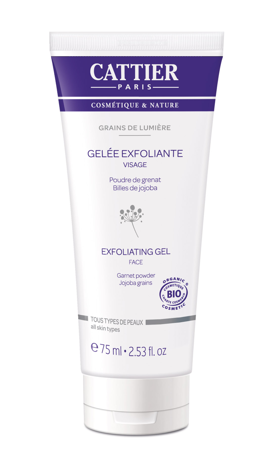 Cattier Scrub gezichtsgel 75ml