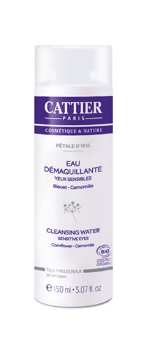 Cattier Reinigingswater gevoelige ogen 150ml