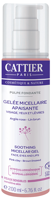 Cattier Verzachtende micellaire gel - gevoelige huid 200ml