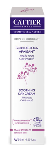 Cattier Kalmerende dagcreme - gevoelige huid 50ml