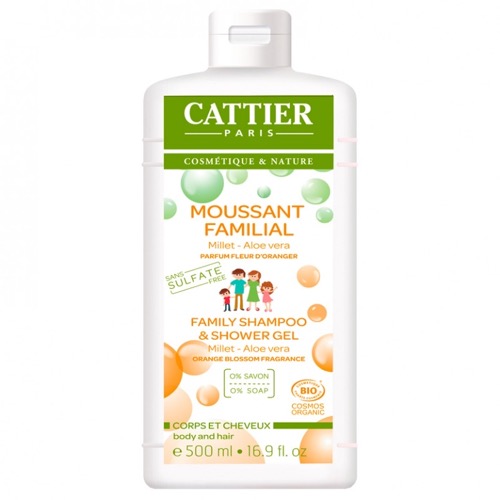 Cattier Douchegel gierst - aloe vera 500ml