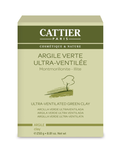 Cattier Groene klei ultra geventileerd 250g
