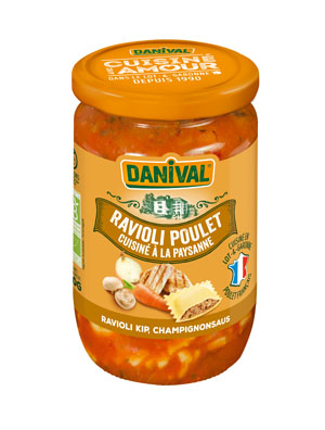 Danival Ravioli met kip bio 670g