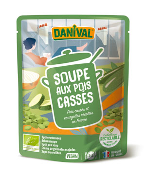 Danival Spliterwtensoep bio 500ml