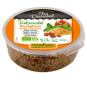 Danival Bulgur taboulé basilicum munt bio 180g