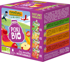 Danival Poki Mix bio 8x90g