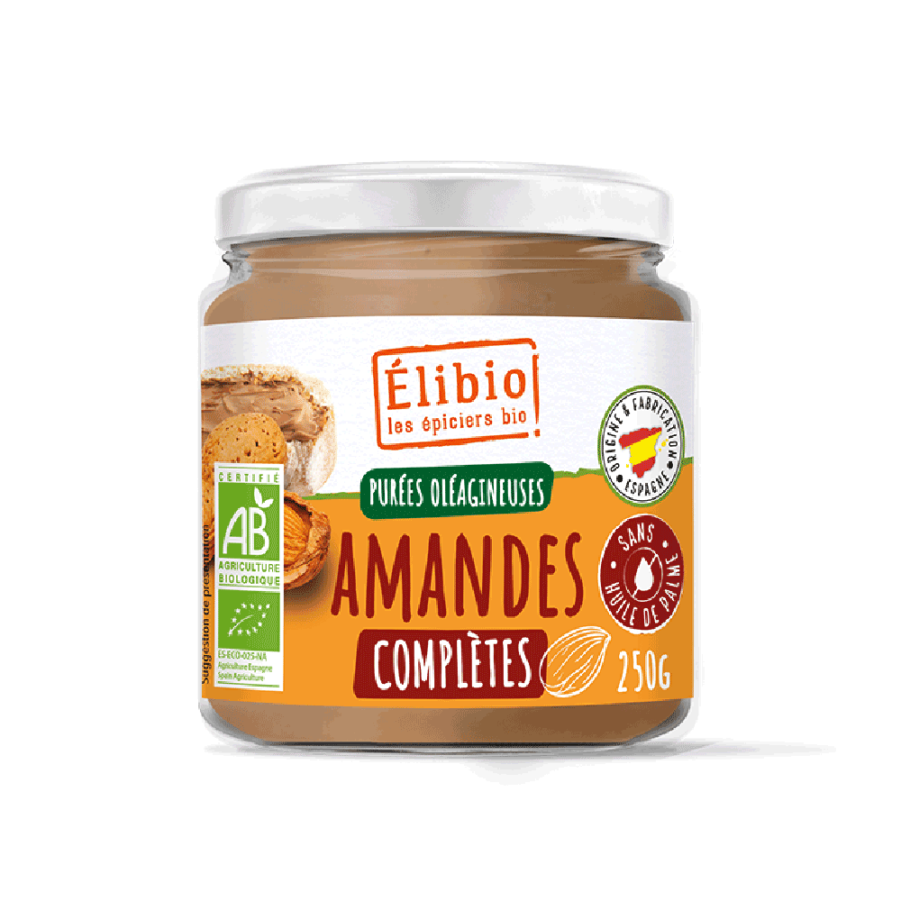 Élibio Amandelpasta bio 250g