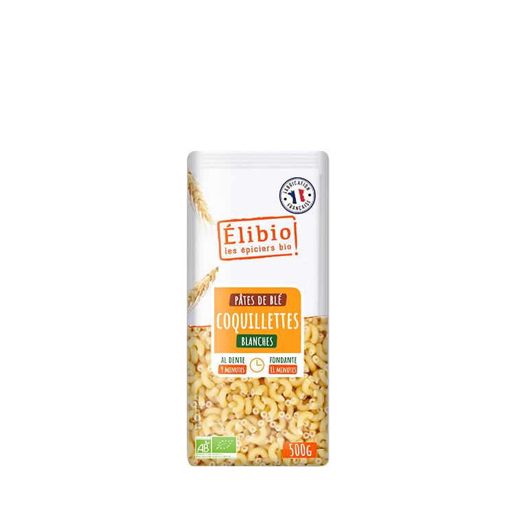Élibio Schelpjespasta wit bio 500g