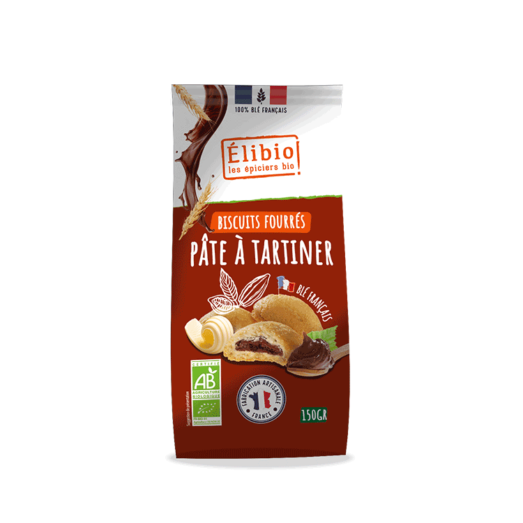 Élibio Koekjes met chocopasta bio 150g