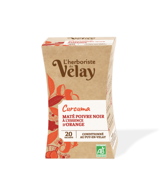 Herboriste du Velay Kurkuma bio 20sachets