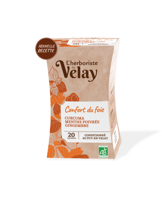 Herboriste du Velay Levercomfort bio 20sachets