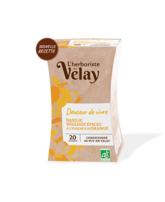 Herboriste du Velay Zoetheid van het leven bio 20sachets