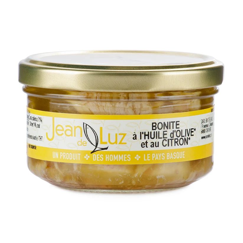 Jean de Luz Bonitofilet met olijfolie en citroen 140g