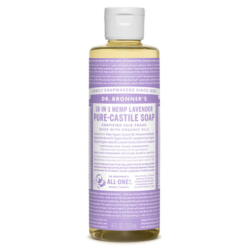 Dr. Bronner's Lavender vloeibare zeep bdih 240ml