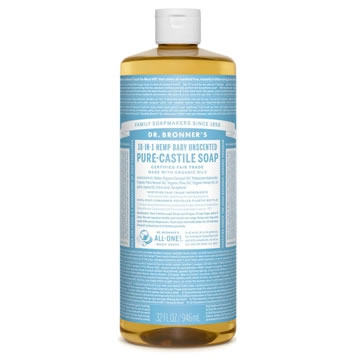 Dr. Bronner's Baby mild neutrale vloeibare zeep bdih 945ml