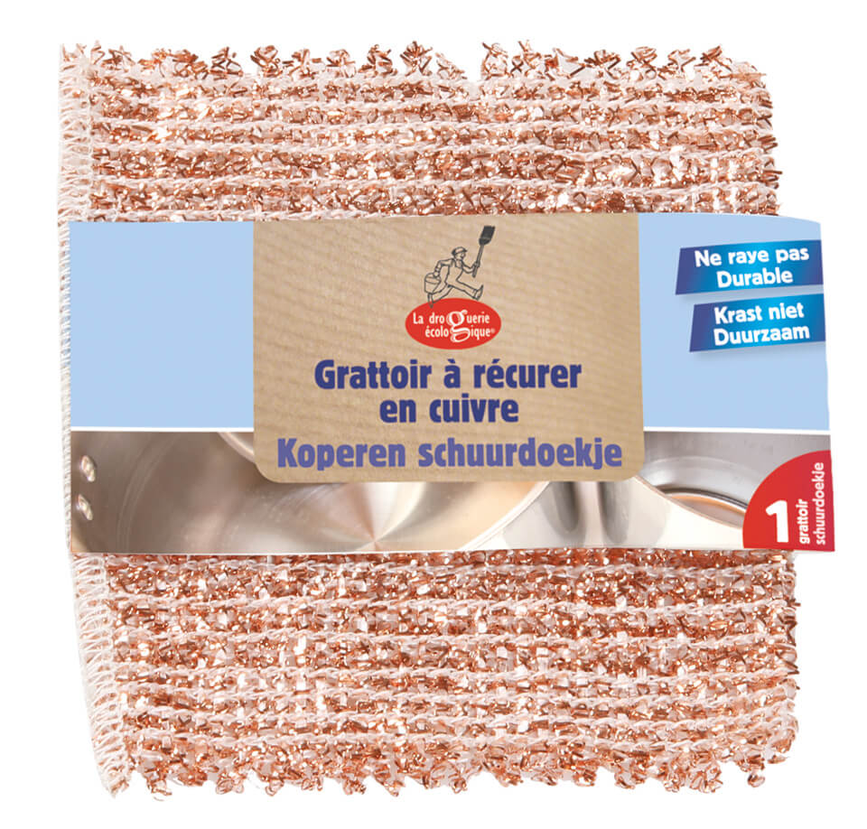 La Droguerie Ecologique Koperen schuurdoekje
