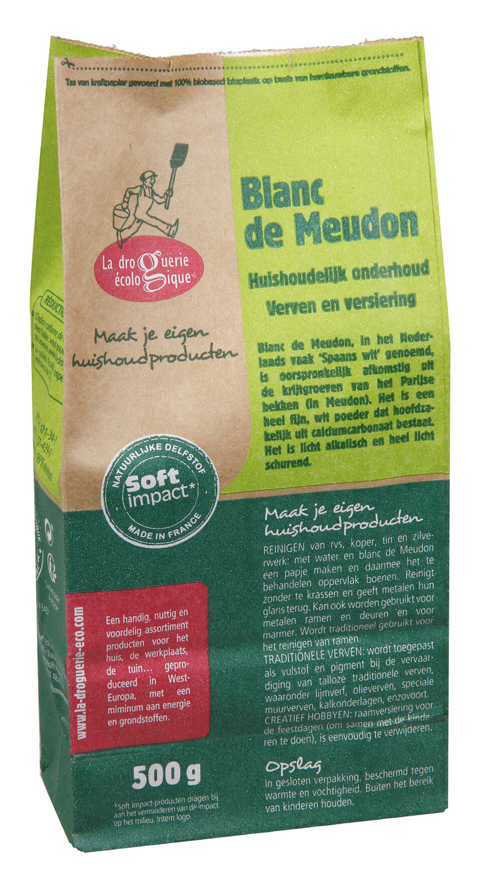 La Droguerie Ecologique Blanc de meudon 500g