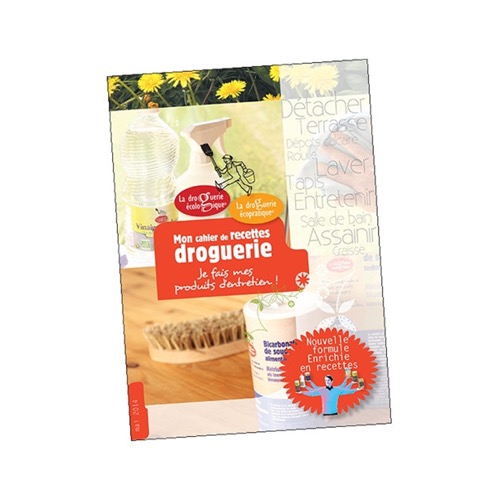 La Droguerie Ecologique Mon cahier de recettes droguerie FR