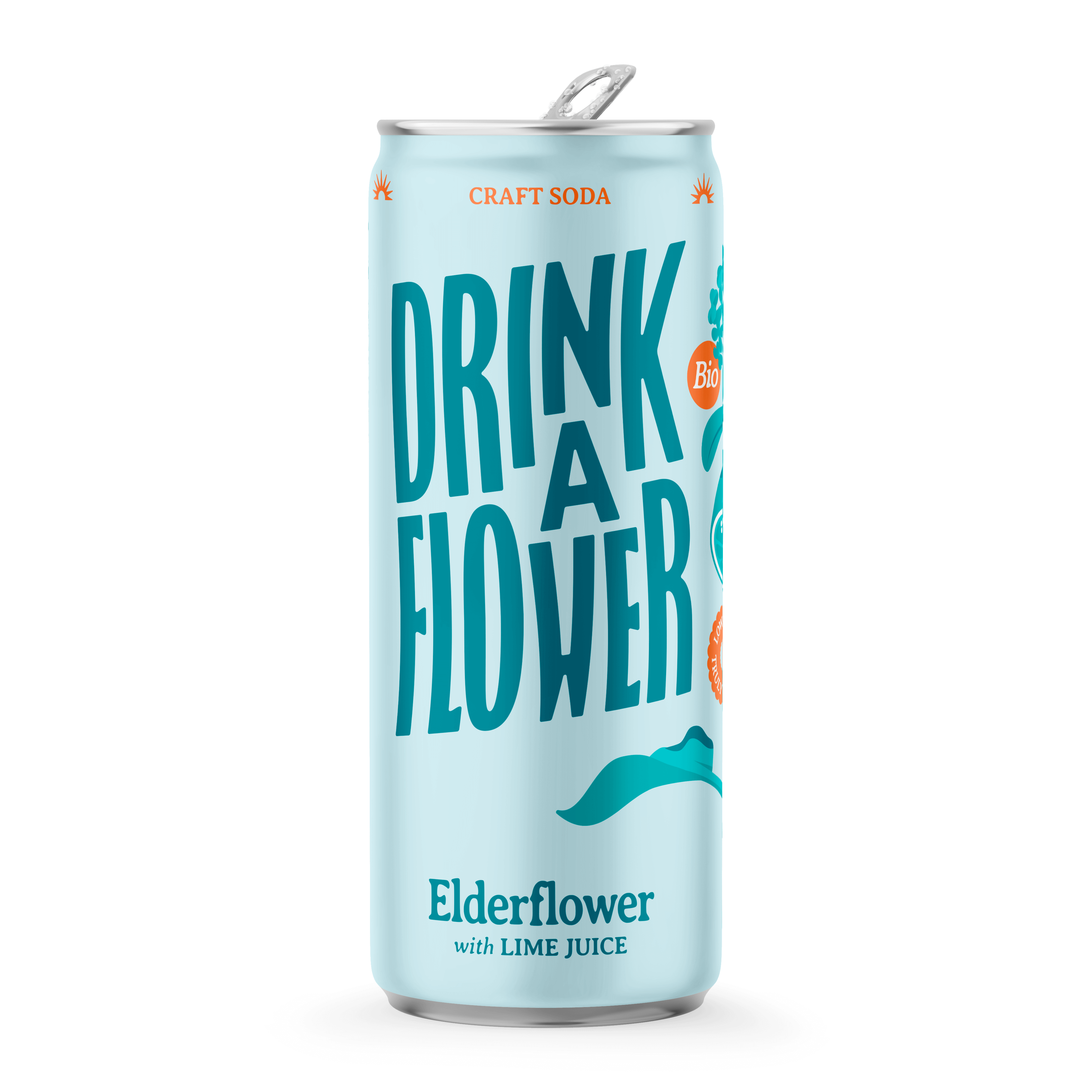 Drink a Flower Vlierbloesem & limoen bio 250ml