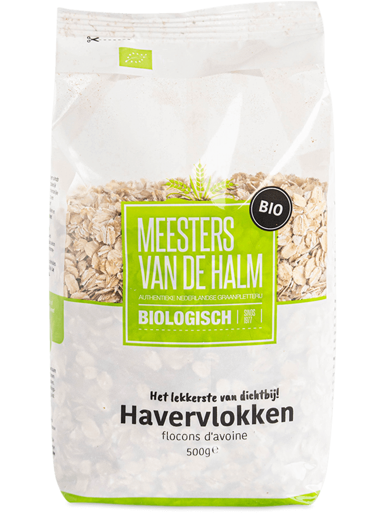 De Halm Havervlokken bio 500g