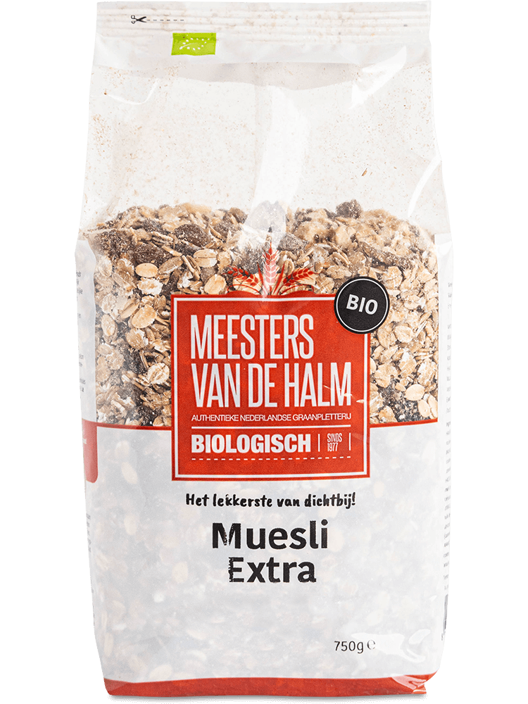 De Halm Muesli extra bio 750g