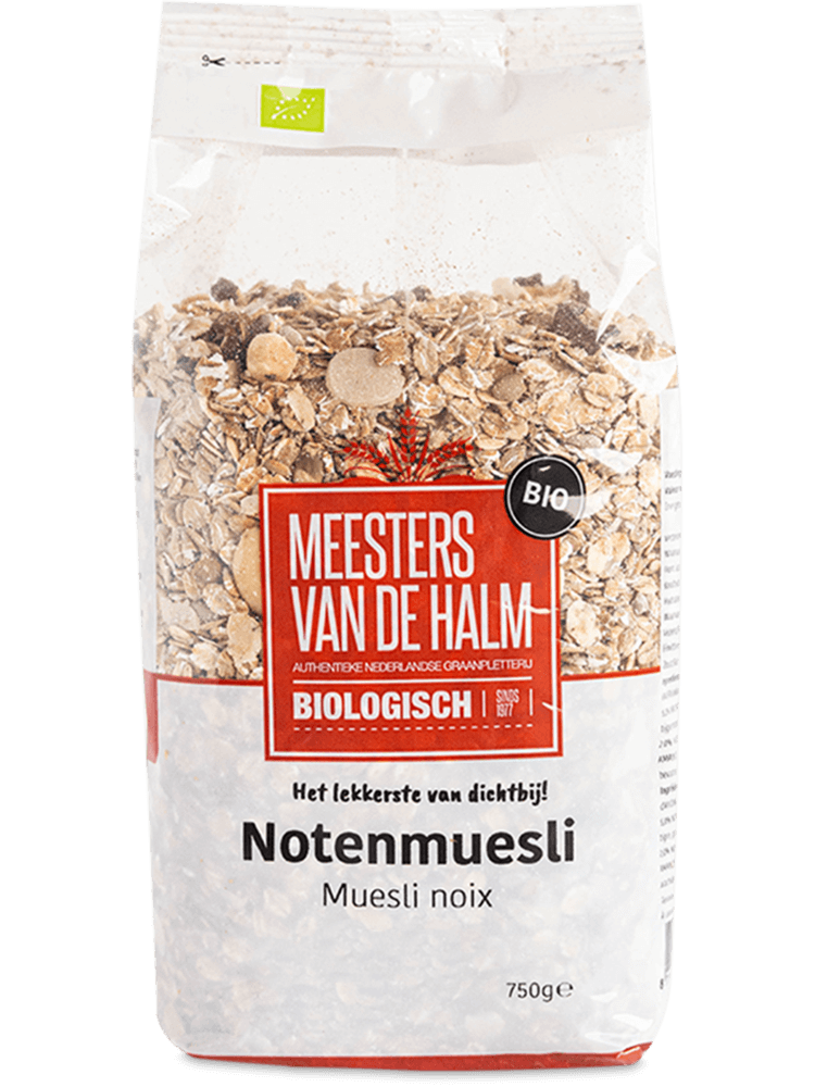 De Halm Notenmuesli bio 750g