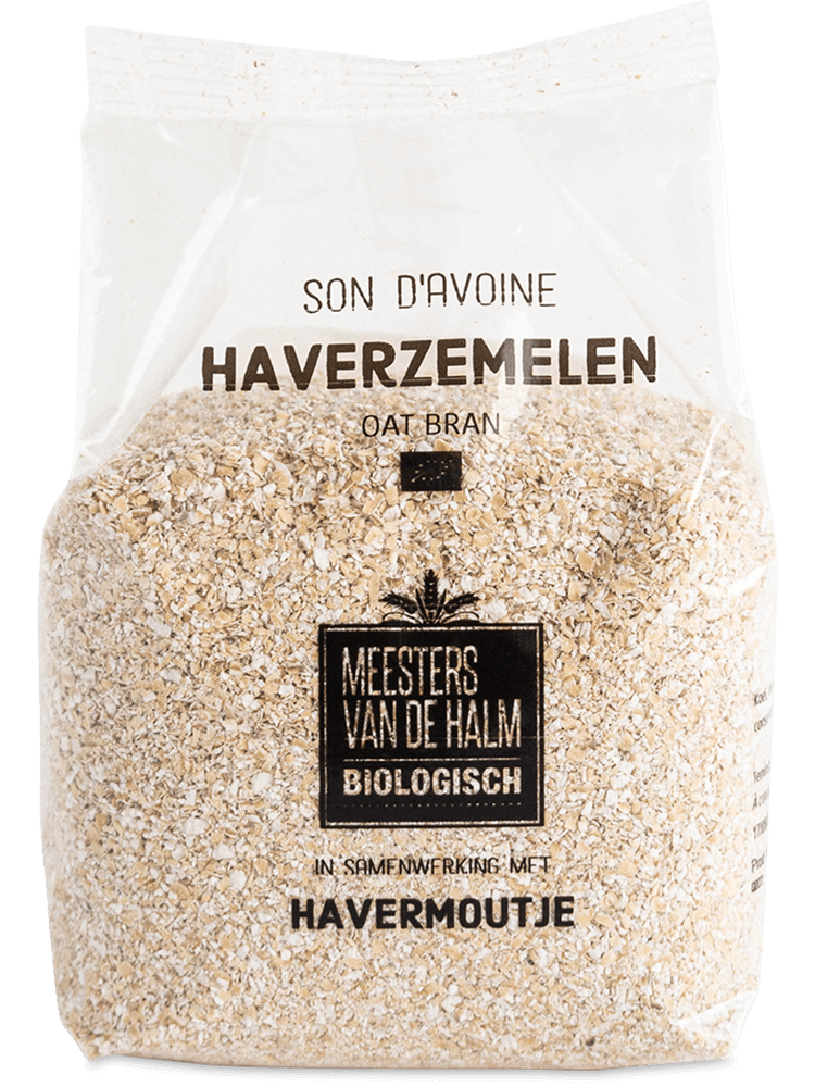 De Halm Haverzemelen bio 500g