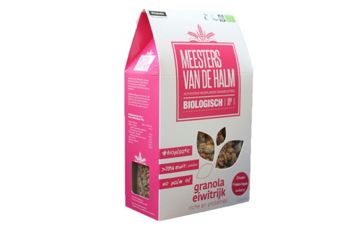 De Halm Granola eiwitrijk bio 350g