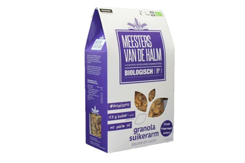 De Halm Granola suikerarm bio 350g