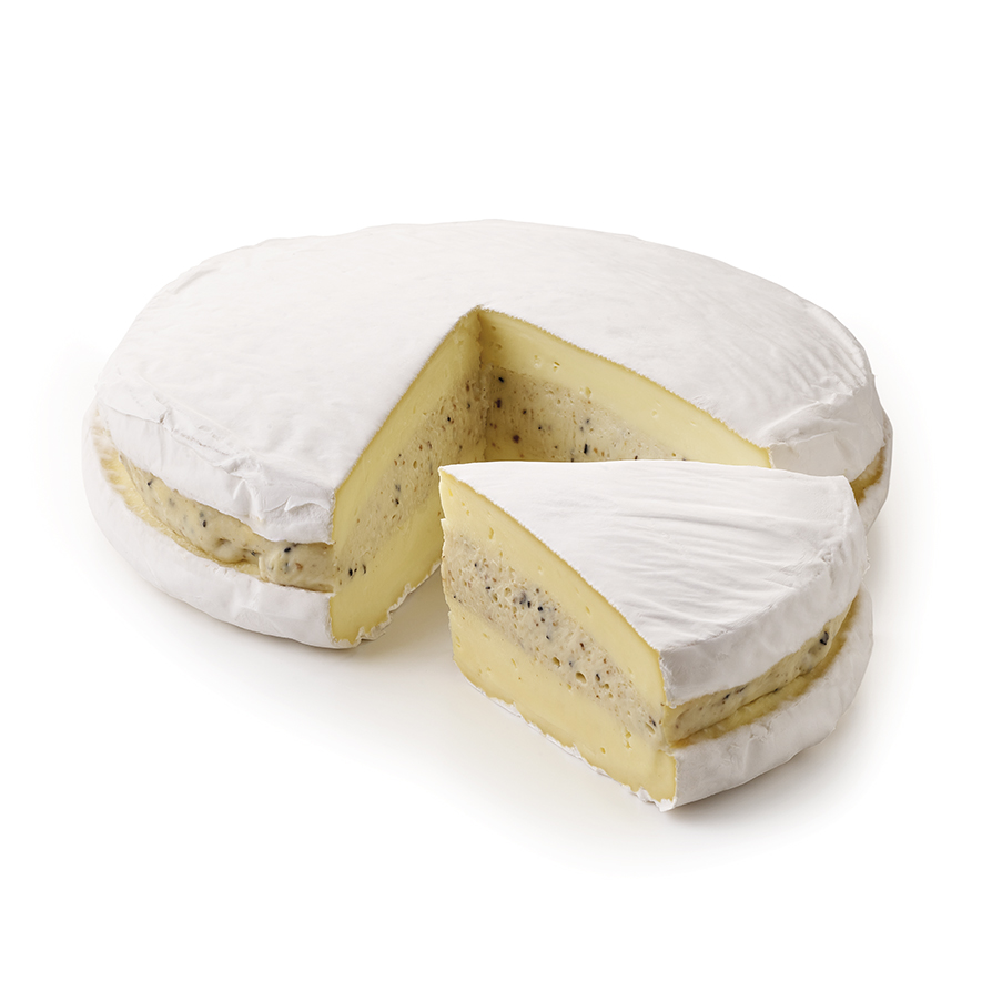 Damse Kaasmakerij Truffel brie koe bio 1.6kg