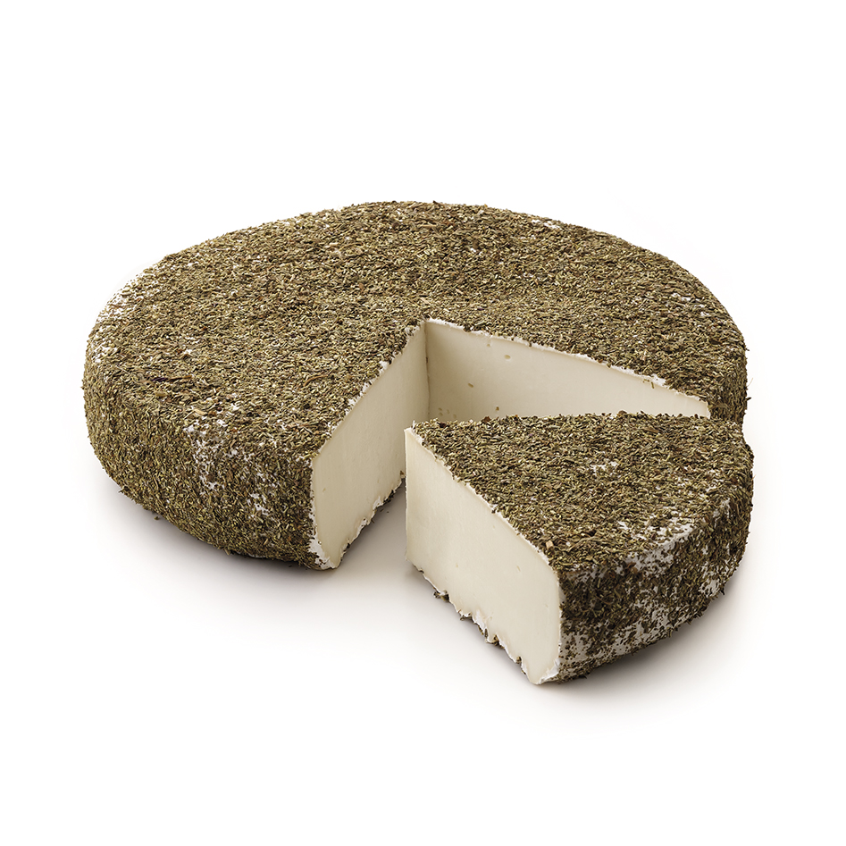 Damse Kaasmakerij Rozemarijnbrie geit bio 1.8kg