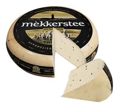 De Mekkerstee Gouda van geit met truffel bio 4kg