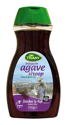 De Traay Agave donker bio 350g