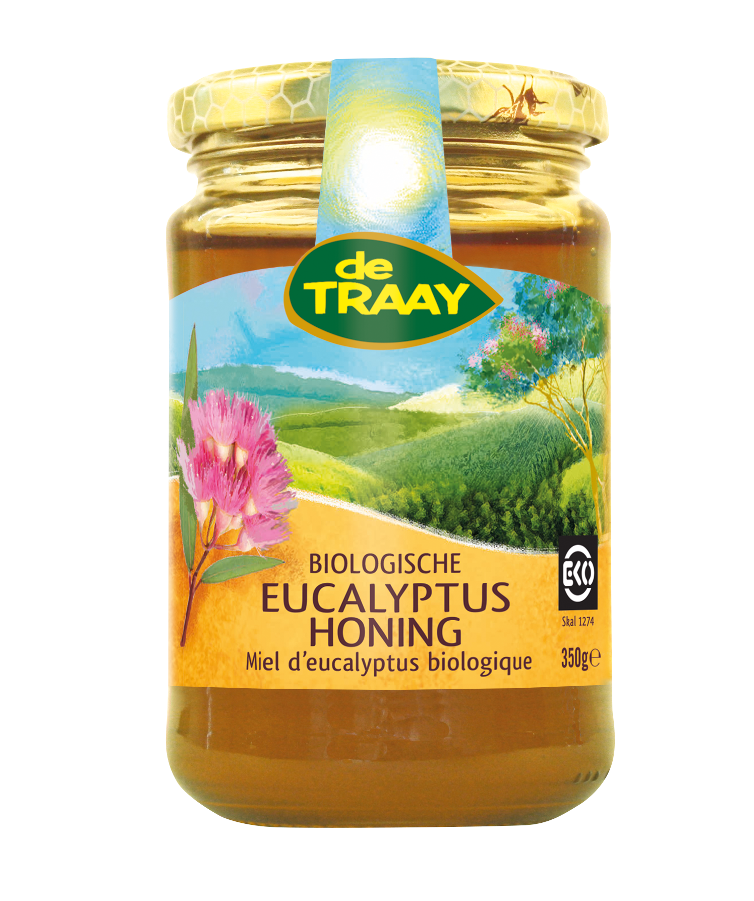 De Traay Eucalyptushoning bio 350g