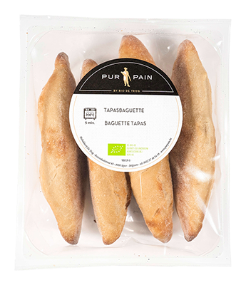Pur Pain Tapasbaguette bio 4x70g